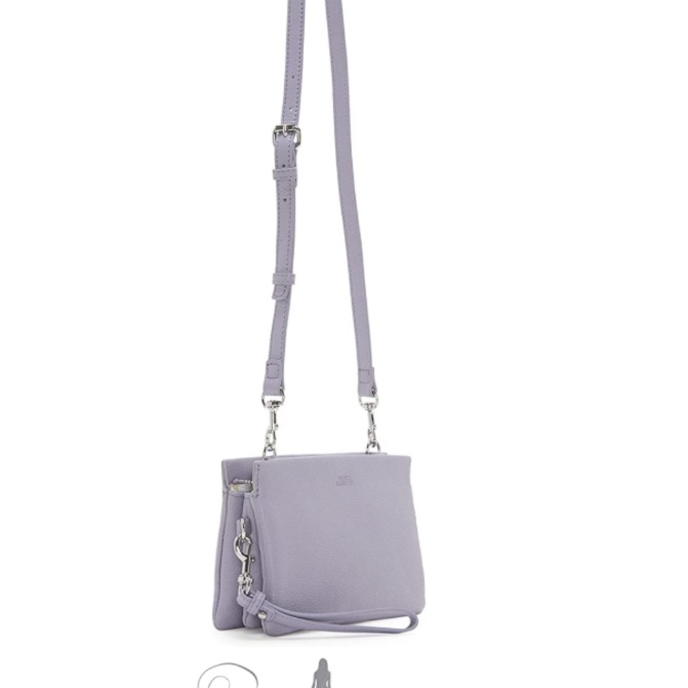 Vince Camuto powder blue cross body purse